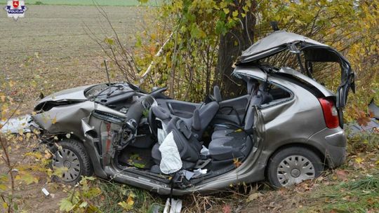 Wypadek na drodze między Przewłoką a Dębową Kłodą