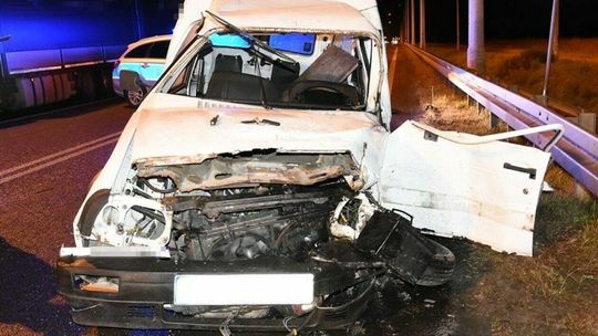 Wypadek przy ul. Sitnickiej w Białej Podlaskiej