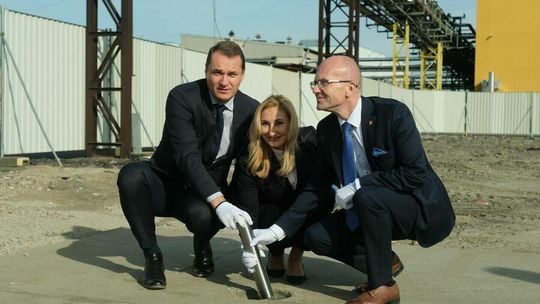 Wmurowanie aktu erekcyjnego pod nową destylarnię Stock Polska