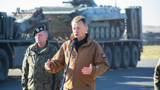 Mariusz Błaszczak w Białej Podlaskiej