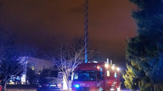 Pożar szpitala MSWiA w Lublinie