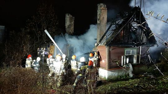 Pożar budynku mieszkalnego w Kraśniku Pożar budynku mieszkalnego w Kraśniku