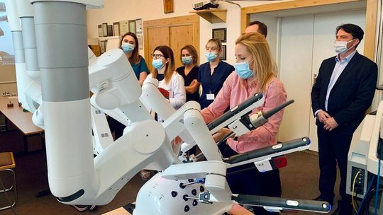 Robot da Vinci w SPSK 4 Robot da Vinci w SPSK 4