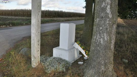 Zniszczone kapliczki w gminie Ryki