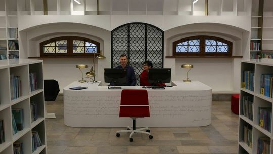 Tarnogród. Biblioteka po remoncie