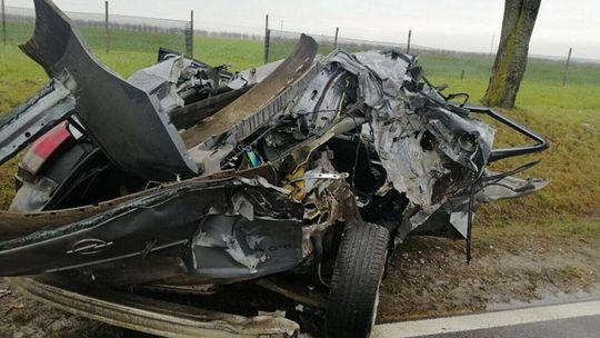 Wypadek w miejscowości Komarno-Kolonia