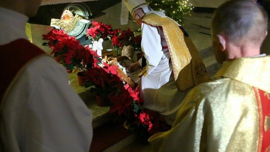 Pasterka w kościele pw. Świętego Krzyża