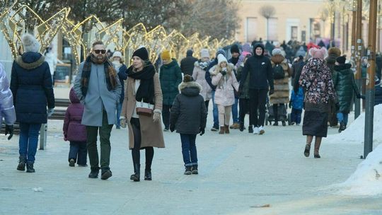Drugi dzień świąt: spacer po lubelskim deptaku Drugi dzień świąt: spacer po lubelskim deptaku