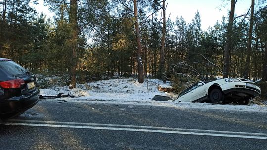 Wypadek w miejscowości Kożanówka Wypadek w miejscowości Kożanówka