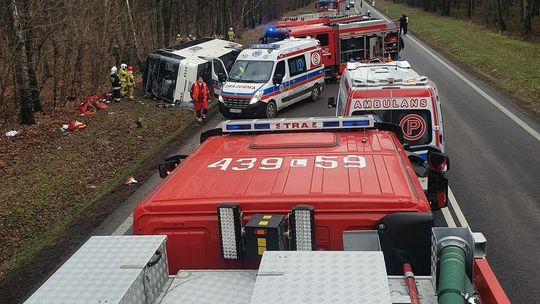 Wypadek w Łopienniku Podleśnym