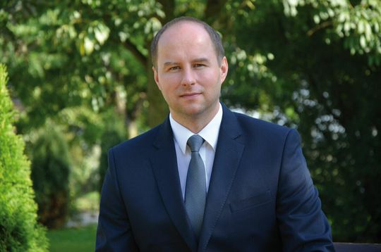 Sławomir Plis, burmistrz Opola Lubelskiego