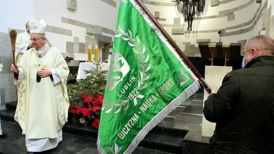 Poświęcenie sztandaru AZS Lublin