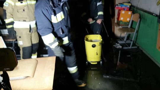 Pożar w szkole w Prawiednikach Pożar w szkole w Prawiednikach