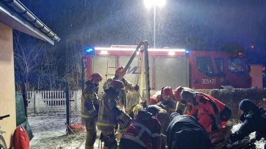 Bełżyce. Kobieta wpadła do studni