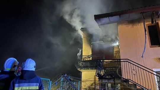 Klementowice. Dwie rodziny ucierpiały w pożarze