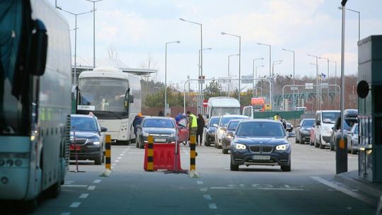 Sobota na przejściu granicznym w Dorohusku