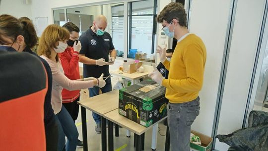 Zbiórka darów dla obywateli Ukrainy w CSM UM