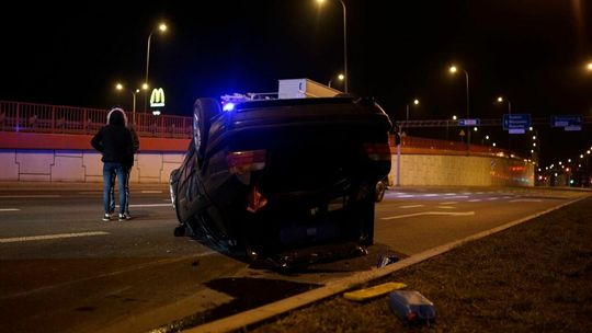 Wypadek na al. Solidarności w Lublinie