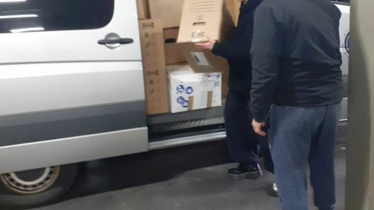 Transport darów z Niemiec Transport darów z Niemiec