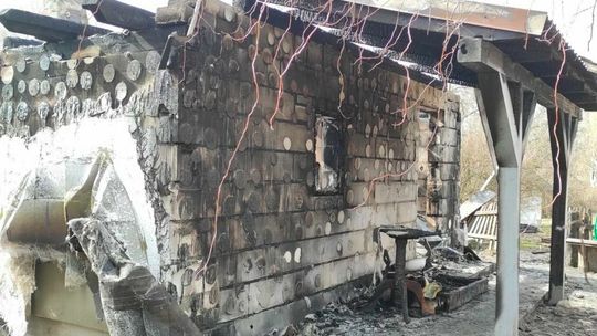 Pożar w gminie Sławatycze