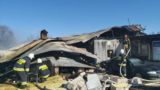 Wybuch gazu w Dorohusku