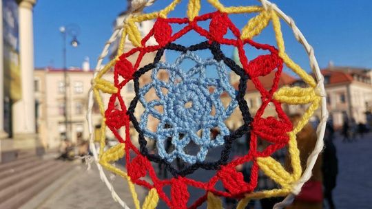 Dekoracje wiosenne w Lublinie