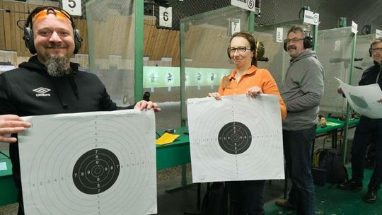 Zawody strzeleckie Ku Pamięci Katynia odbyły się na strzelnicy Snajper przy ul. Gospodarczej 27