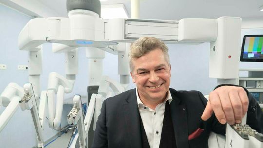 Do szpitala przy al. Krasnickiej przyjechał Davinci