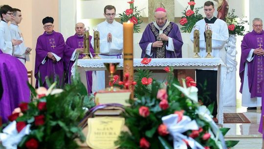 Pogrzeb księdza Jana Mitury