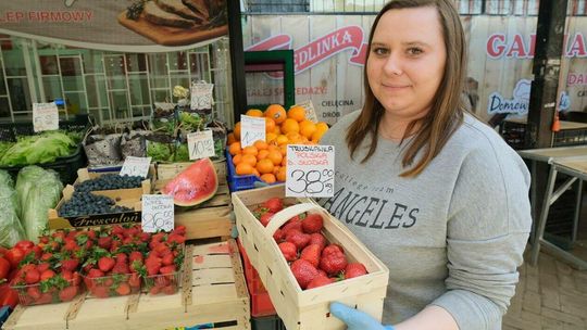 Ceny truskawek i borówki amerykańskiej na lubelskich tatrgowiskach