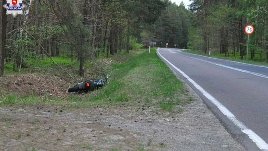 Naklik. Śmierć motocyklisty w wypadku