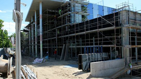 Trwa budowa puławskiej biblioteki 