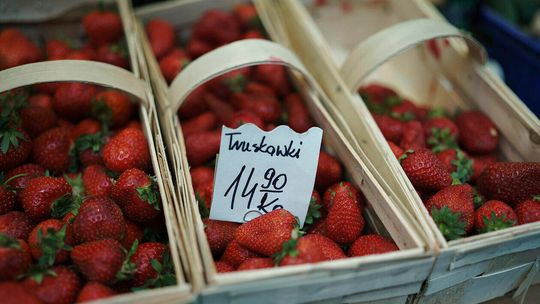 Ceny na targu w Lublinie