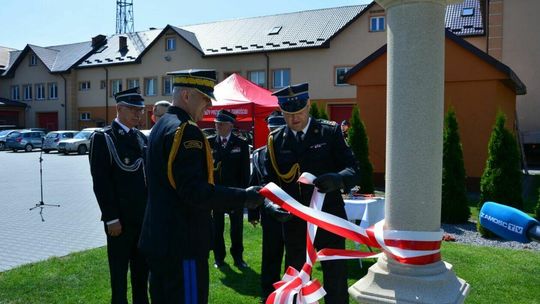 Odsłonięcie figury św. Floriana