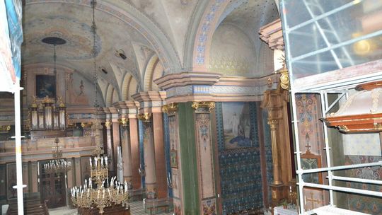 Lublin kościół przed remontem