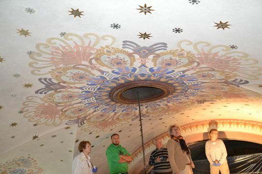 Lublin kościół w czasie prac