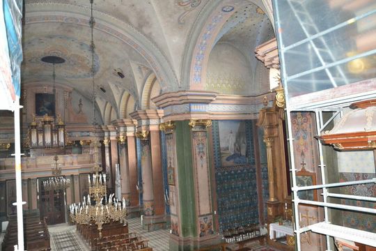 Lublin kościół przed remontem