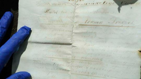 Dopiero po konserwacji da się przeczytać całość tekstu