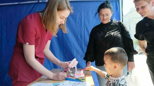Biała niedziela na placu Litewskim w Lublinie