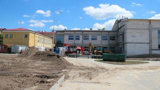 Stan prac na stadionie w Białej Podlaskiej