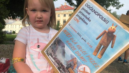 STOP dla szybkich kolei - protest gminy Zamość STOP dla szybkich kolei - protest gminy Zamość