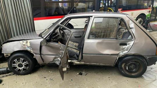 Wypadek na skrzyżowaniu ulic Lipowej i Krakowskie Przedmieście w Lublinie