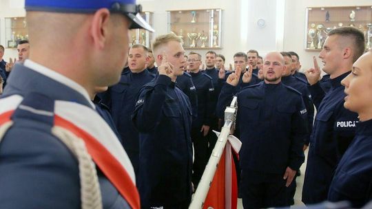 Ślubowanie policjantów Ślubowanie policjantów