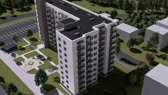 Wizualizacja nowego bloku ZNK w Lublinie Wizualizacja nowego bloku ZNK w Lublinie