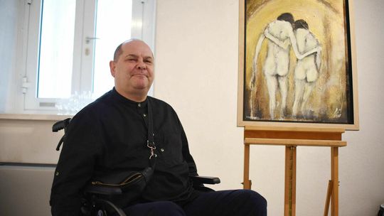 Wernisaż wystawy malarstwa Andrzeja Gruszki 