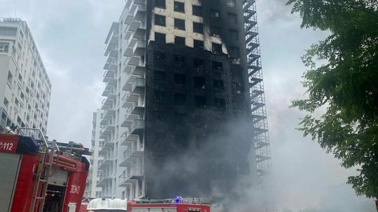 Pożar przy ul. Północnej