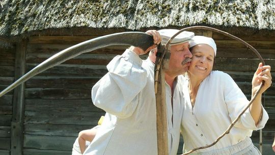 Żniwa w lubelskim skansenie