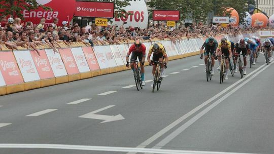 Finisz I etapu Tour de Pologne w Lublinie