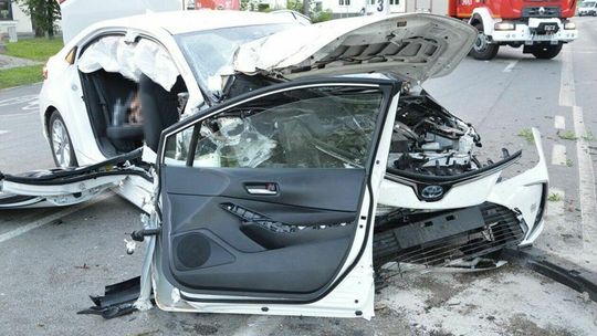 Wypadek w Białej Podlaskiej Wypadek w Białej Podlaskiej