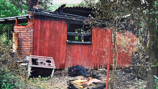 Skutki działań podpalacza z Kazimierza Dolnego